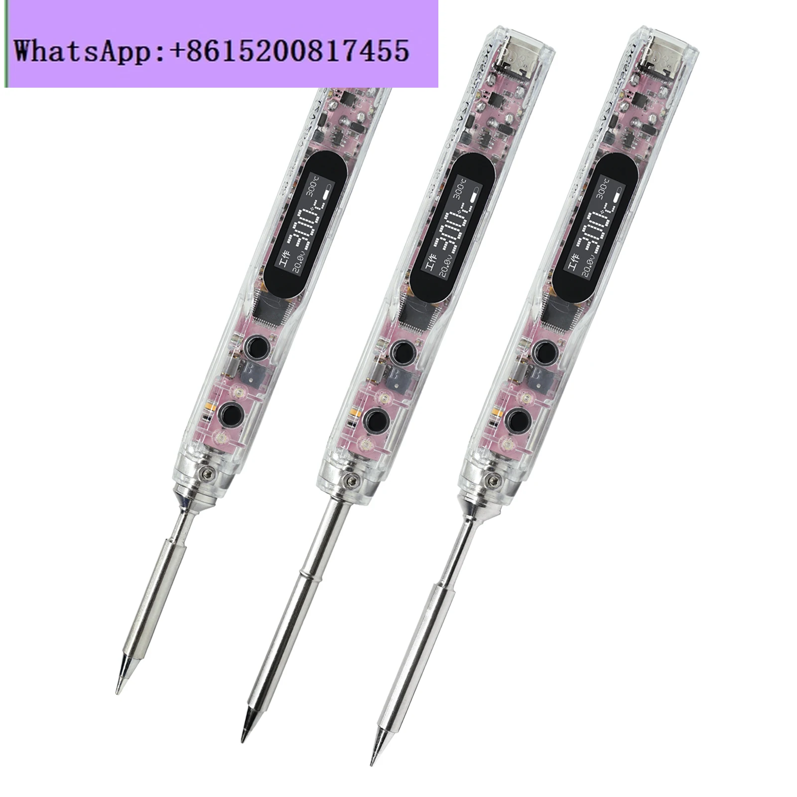 1PCS SI012 Pro Max Portable Soldering Iron with Ambient Light T12 | TS | SI Support PD |
1PCS SI012 Pro Max Portable Soldering Iron with Ambient Light T12 | TS | SI Support PD |