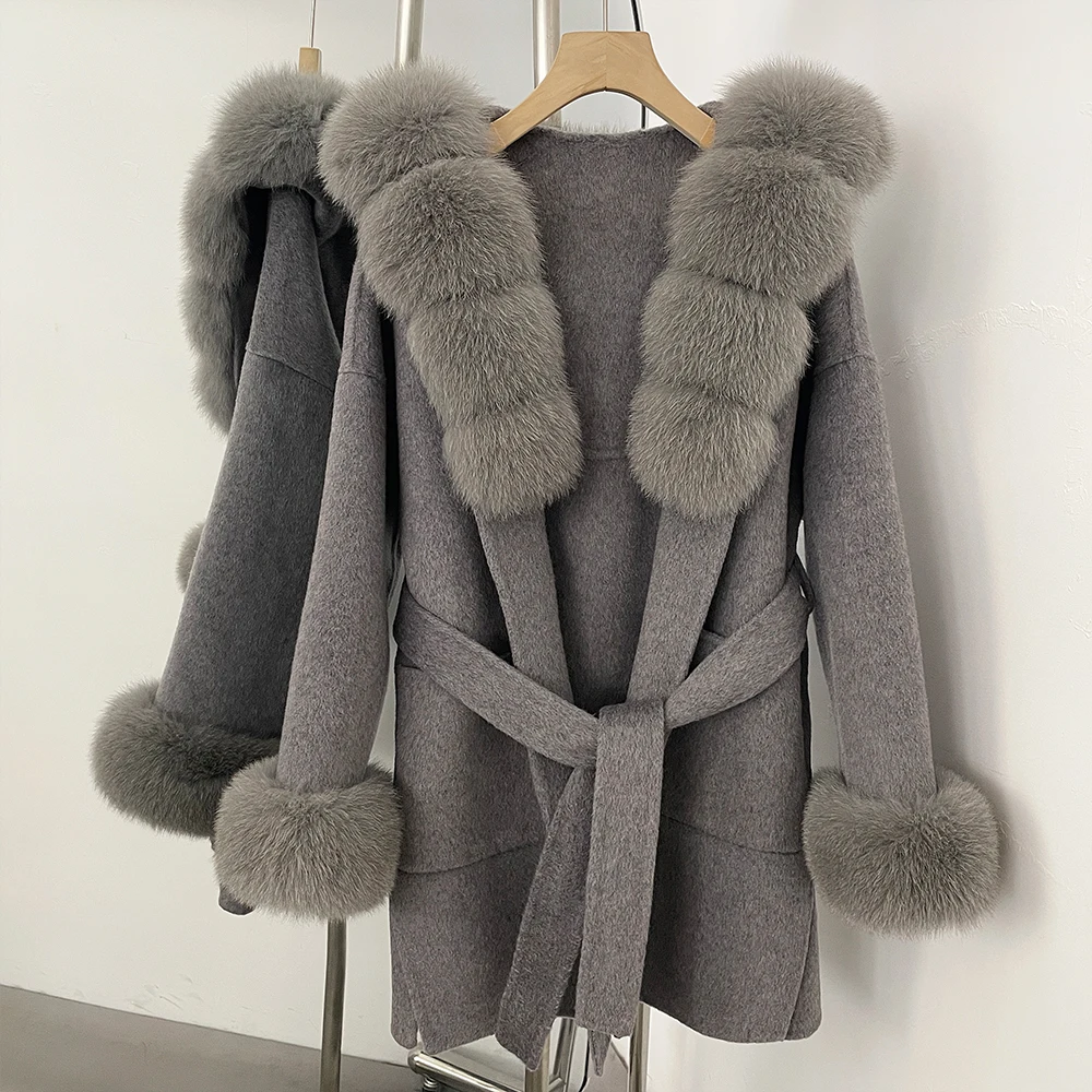 Women's Fur Coat Korean Popular Women's Clothes New in Coats & Jackets Ladies Wool Coats with Real Fur Trim Women Trends 2026
Women's Fur Coat Korean Popular Women's Clothes New in Coats & Jackets Ladies Wool Coats with Real Fur Trim Women Trends 2026
