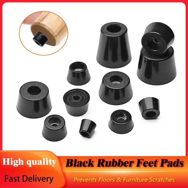 4/8/10/20Pcs Black Rubber Anti-Slip Feet Pads For Furniture Speaker Cabinets Height Adjustable Shock Absorber Floor Protectors
4/8/10/20Pcs Black Rubber Anti-Slip Feet Pads For Furniture Speaker Cabinets Height Adjustable Shock Absorber Floor Protectors