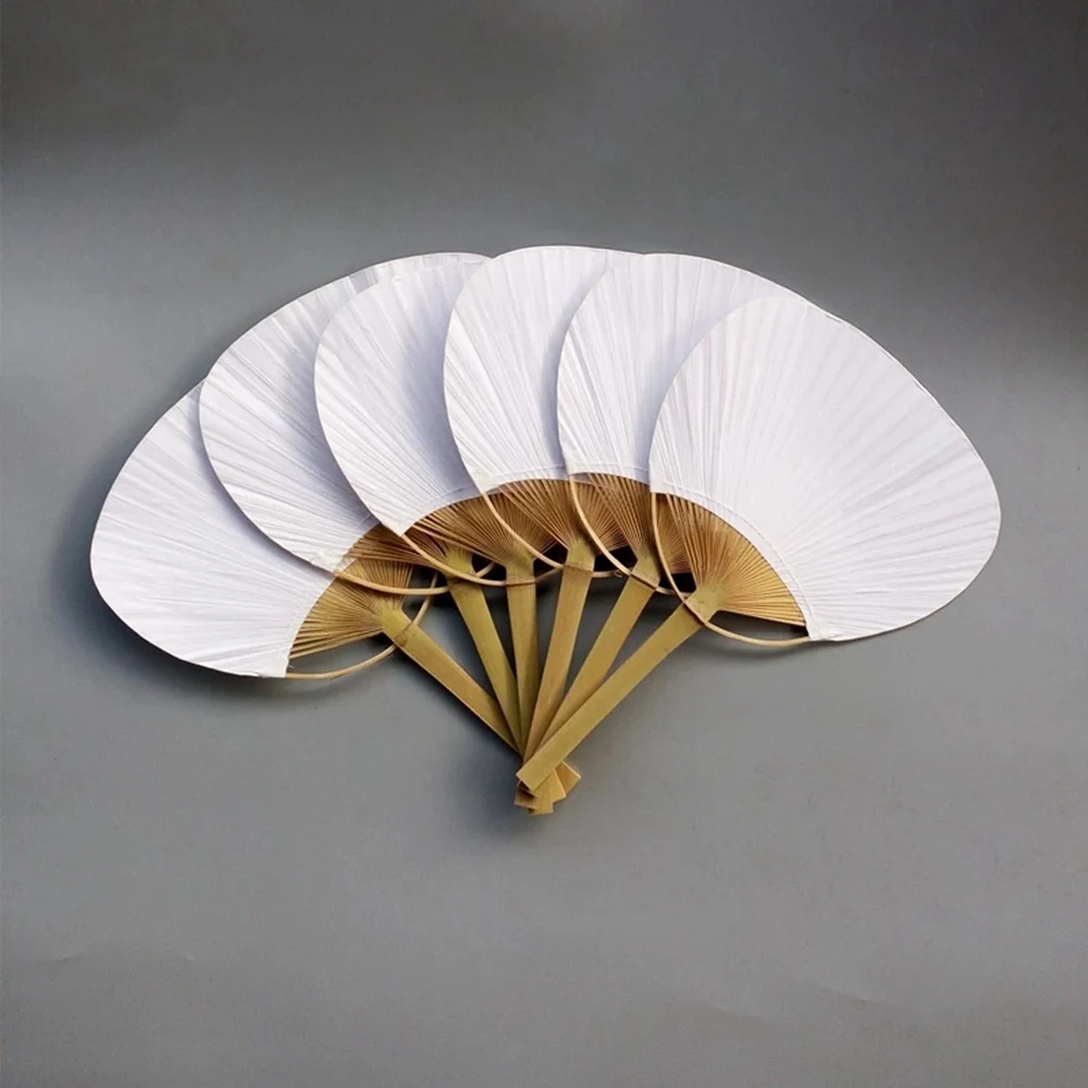 Premium 25Pcs/Lot Wedding White Paddle Fan For Wedding Decoration Children's Diy Fan
Premium 25Pcs/Lot Wedding White Paddle Fan For Wedding Decoration Children's Diy Fan