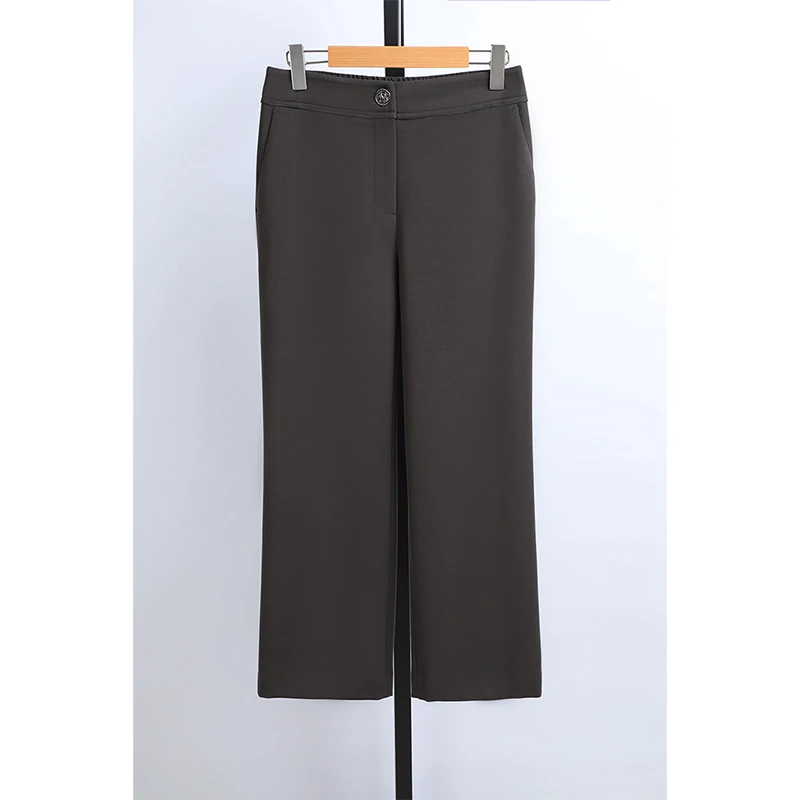 Awei Clothing Brand High Waist Elastic Casual Straight Leg Fce Lined Warm Long Pants Women's Faion Autumn Winter New Arr...
Awei Clothing Brand High Waist Elastic Casual Straight Leg Fce Lined Warm Long Pants Women's Faion Autumn Winter New Arr...
