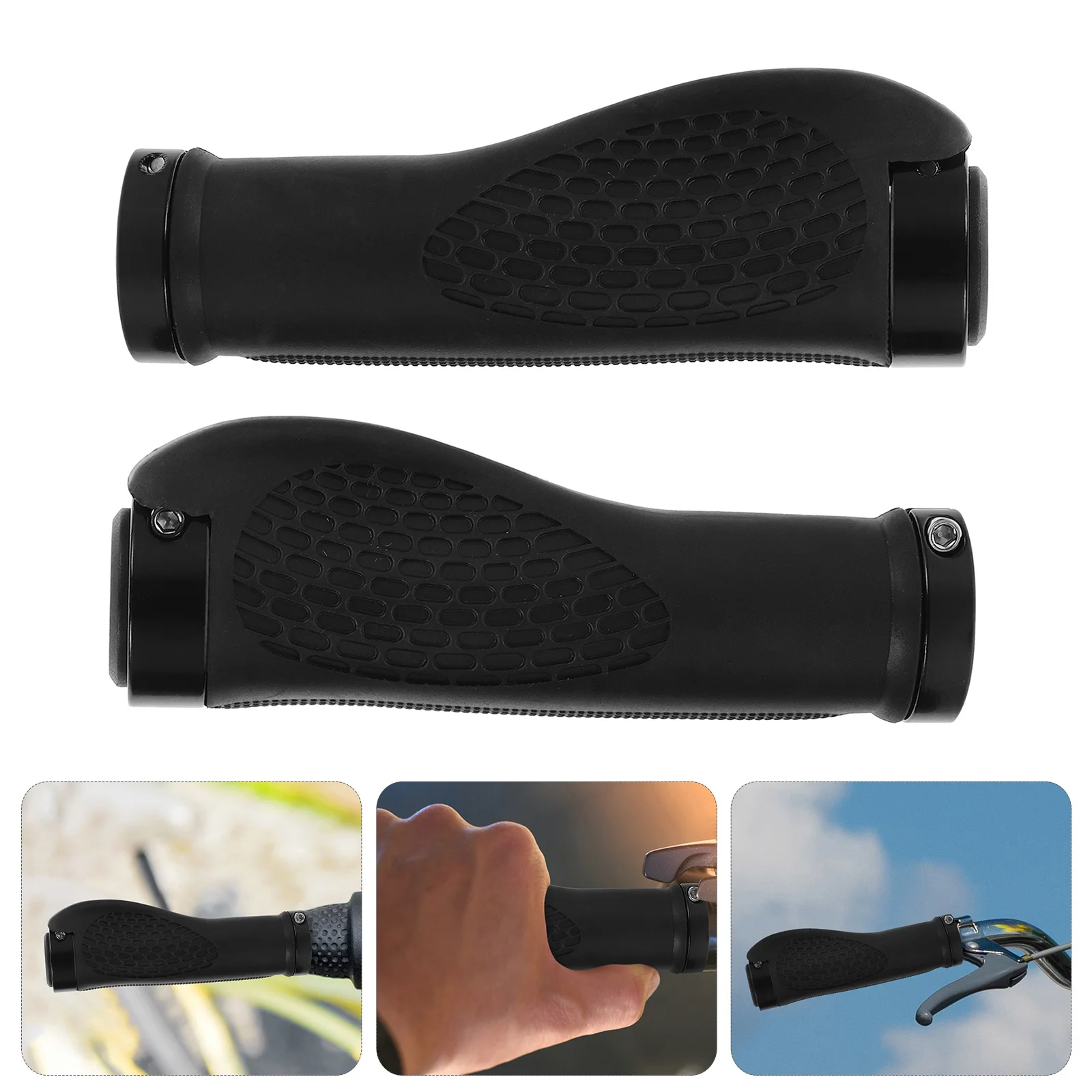 1 пара нескользящих ручек для велосипеда, противоударный чехол для горного велосипеда, прочная резиновая велосипедная ручка, удобная для езды на открытом воздухе 
1 пара нескользящих ручек для велосипеда, противоударный чехол для горного велосипеда, прочная резиновая велосипедная ручка, удобная для езды на открытом воздухе