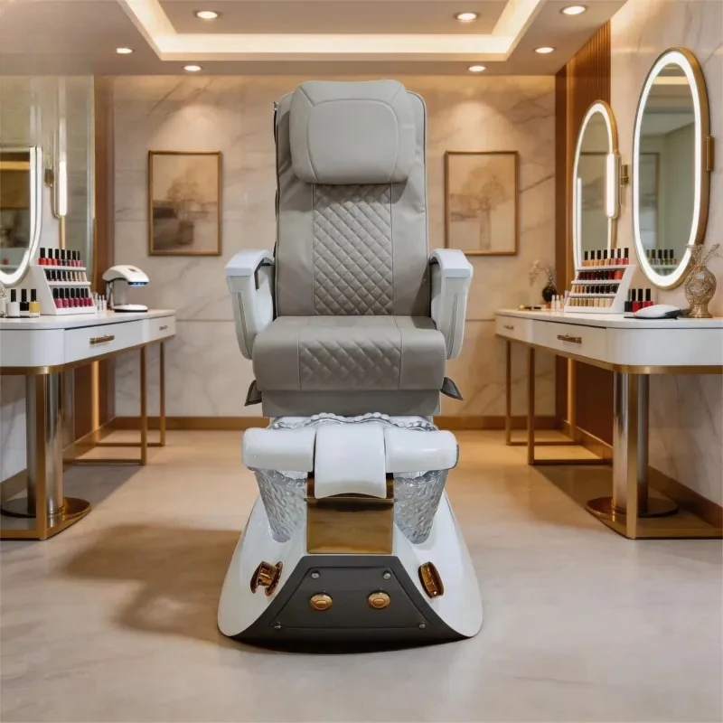 Electric Massage Spa Fiberglass Bathtub with Whirlpool Jet System for Commercial Foot Chair Wholesale Deluxe European Design
Electric Massage Spa Fiberglass Bathtub with Whirlpool Jet System for Commercial Foot Chair Wholesale Deluxe European Design