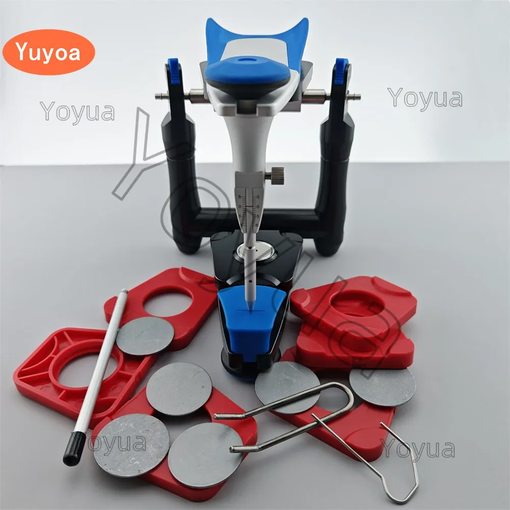 1 Set Artex Type BN Articulator with 6 sets T-shape Base Plate Teeth Model Accurate Scale Plaster Model Dental Lab Equipment
1 Set Artex Type BN Articulator with 6 sets T-shape Base Plate Teeth Model Accurate Scale Plaster Model Dental Lab Equipment