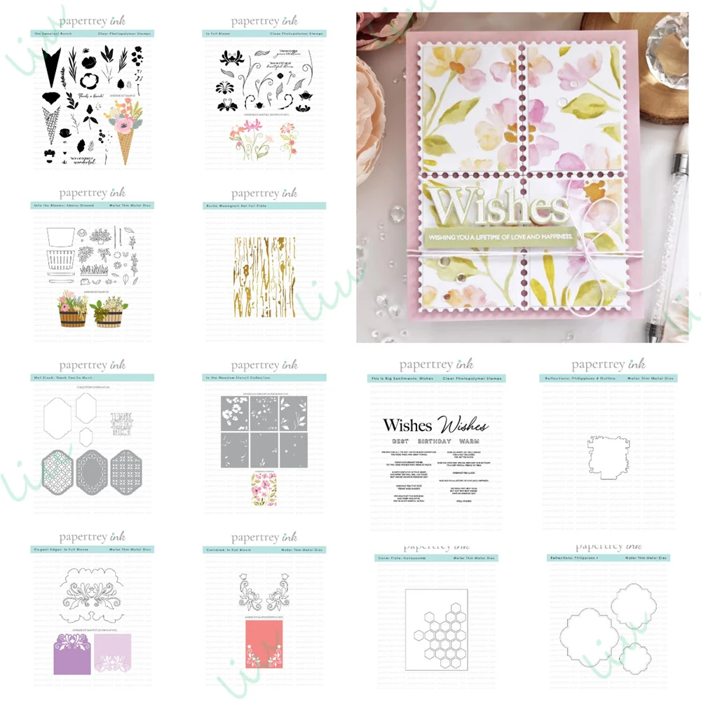 2025 Nuly New Metal Cutting Dies Stamps for DIY Scrapbook Holiday Greeting Card Album Handmade Elegant Edges: In Full Bloom Die
2025 Nuly New Metal Cutting Dies Stamps for DIY Scrapbook Holiday Greeting Card Album Handmade Elegant Edges: In Full Bloom Die