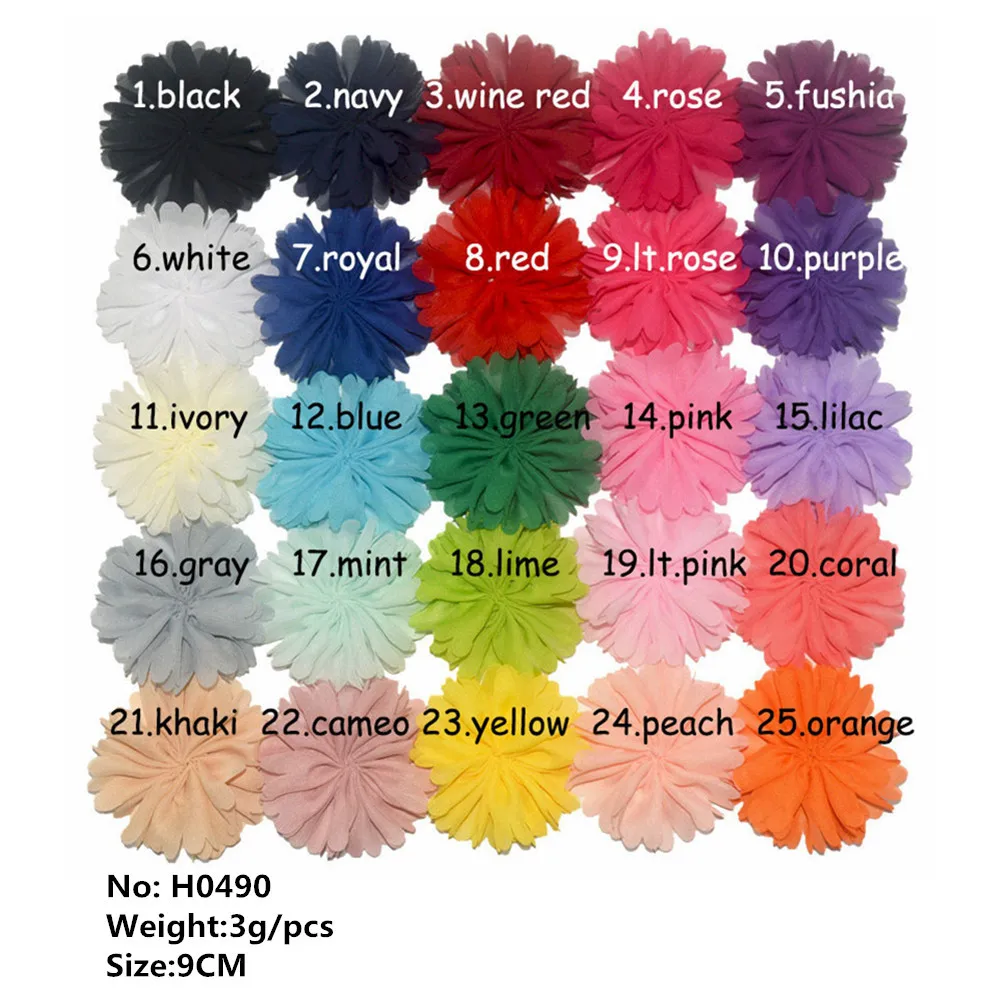 30pcs/lot Chiffon Flower Headbands Decorate Children's Accessory Handmade DIY Apparel Accessories New Headwear Hair Accessories
30pcs/lot Chiffon Flower Headbands Decorate Children's Accessory Handmade DIY Apparel Accessories New Headwear Hair Accessories
