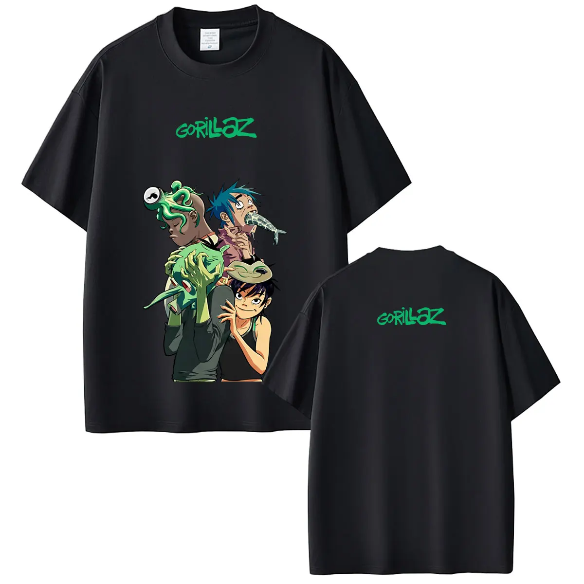 Hot Sale Rock Band Gorillaz Merch T-shirt Summer Men Women Fashion Hip Hop Oversized Streetwear Men's Gothic Punk T Shirts Tops
Hot Sale Rock Band Gorillaz Merch T-shirt Summer Men Women Fashion Hip Hop Oversized Streetwear Men's Gothic Punk T Shirts Tops
