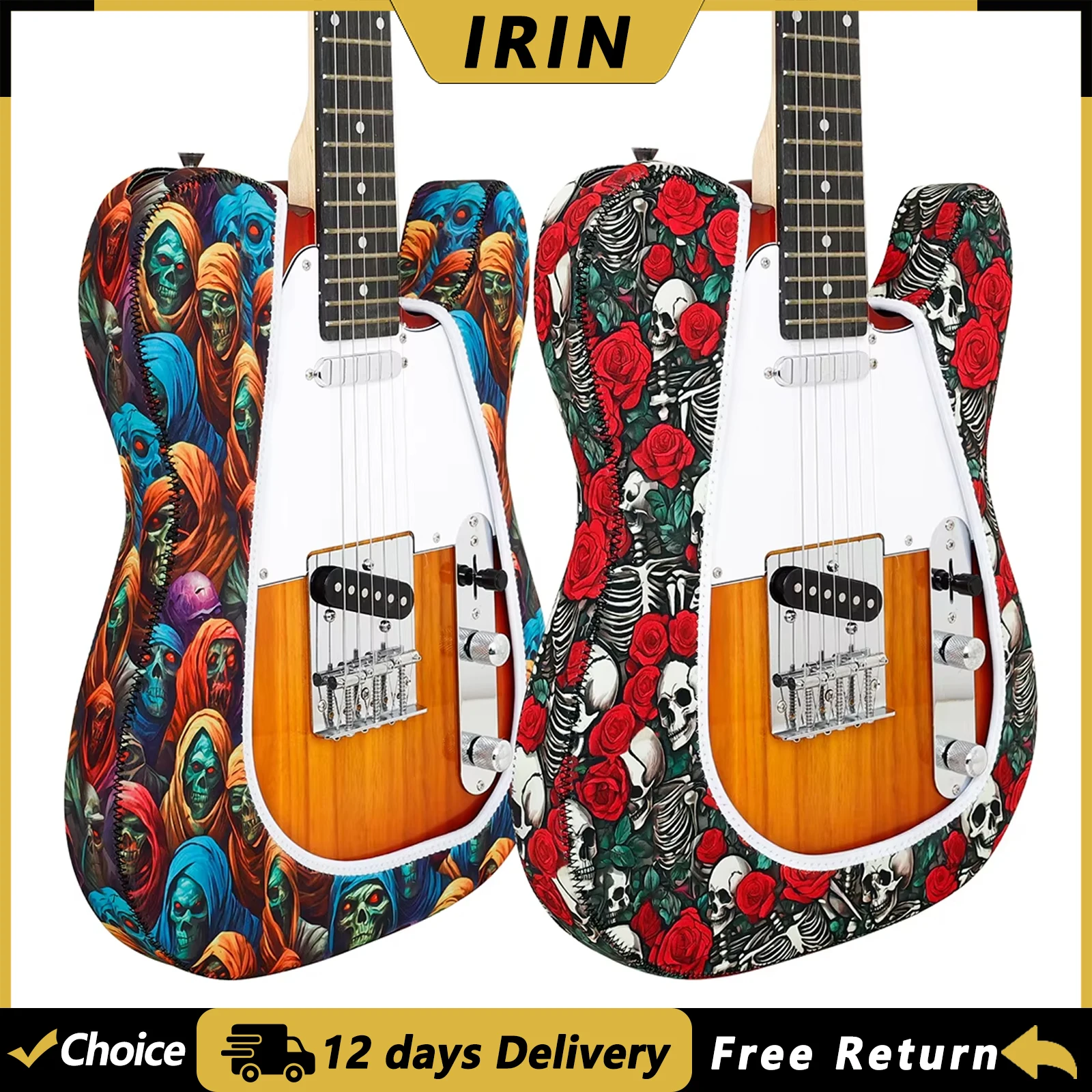 IRIN GT-114 LT Electric Guitar Protective Cover Anti-bump Dust Cover Imitation OK Cloth Guitar Cover Guitar Parts & Accessories
IRIN GT-114 LT Electric Guitar Protective Cover Anti-bump Dust Cover Imitation OK Cloth Guitar Cover Guitar Parts & Accessories