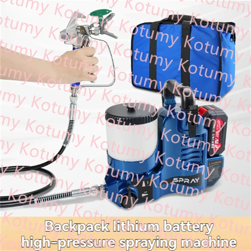 Waist Pack Lithium Battery Spraying Machine Paint Coating High-pressure Airless Charging Convenient Plunger Spraying Tools
Waist Pack Lithium Battery Spraying Machine Paint Coating High-pressure Airless Charging Convenient Plunger Spraying Tools