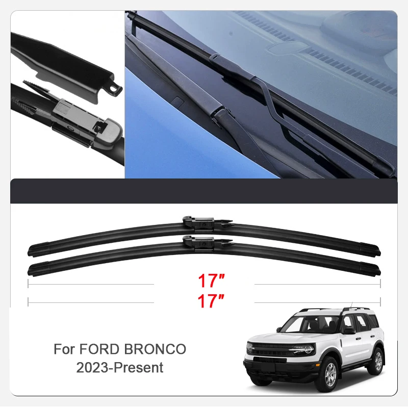 2 шт. автомобильные щетки стеклоочистителя для FORD BRONCO, ECOSPORT, ESCAPE, EVEREST, EXPLORER, F-15, FIESTA, MUSTANG, MACH E, RANGER, TAURUS, TERRIT
2 шт. автомобильные щетки стеклоочистителя для FORD BRONCO, ECOSPORT, ESCAPE, EVEREST, EXPLORER, F-15, FIESTA, MUSTANG, MACH E, RANGER, TAURUS, TERRIT