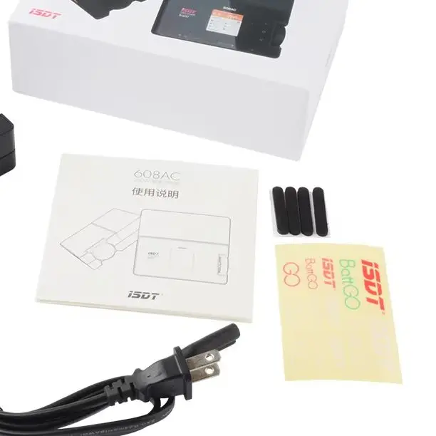 ISDT 608AC AC 60W DC 200W 8A BattGo Smart Battery Charger Discharger with Detachable Power Supply
ISDT 608AC AC 60W DC 200W 8A BattGo Smart Battery Charger Discharger with Detachable Power Supply
