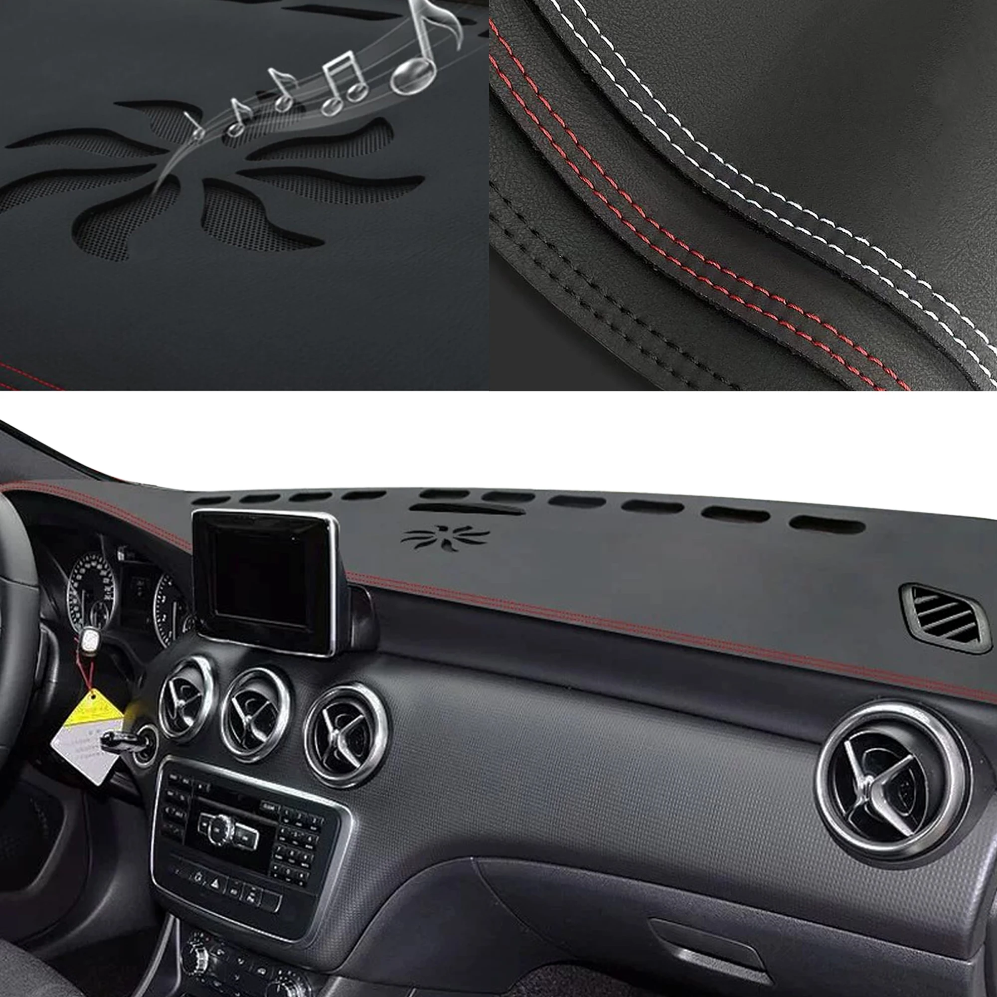 for Mercedes Benz A-Class W176 2013-2018 A Class Special Customized Dashboard Cover Anti‑Glare Sunshade Pad Dash Mat Interior
for Mercedes Benz A-Class W176 2013-2018 A Class Special Customized Dashboard Cover Anti‑Glare Sunshade Pad Dash Mat Interior