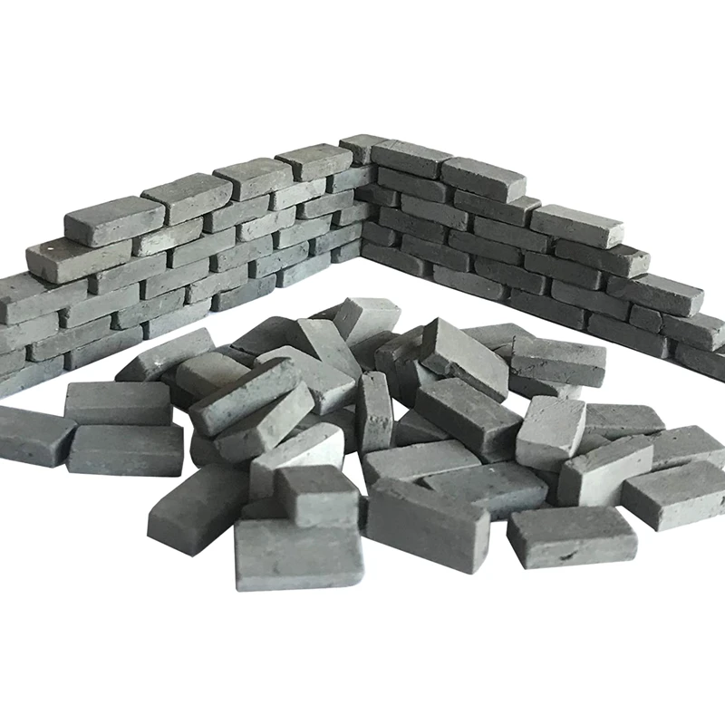 B49B-200 Pcs Mini Wall Bricks Model Brick Building Set 1/16 Miniature Bricks Fake Bricks Model Fairy Garden Landscaping Parts
B49B-200 Pcs Mini Wall Bricks Model Brick Building Set 1/16 Miniature Bricks Fake Bricks Model Fairy Garden Landscaping Parts