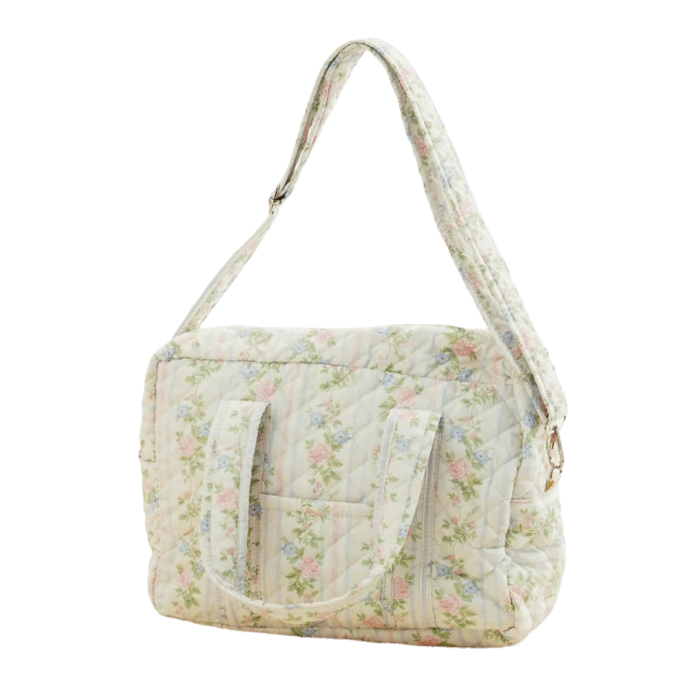 Fashion Quilted Mummy Bag Multi-functional Polyester Fabric Baby Diaper Tote Bag Soft Mummy Handbags Maternity Packs
Fashion Quilted Mummy Bag Multi-functional Polyester Fabric Baby Diaper Tote Bag Soft Mummy Handbags Maternity Packs