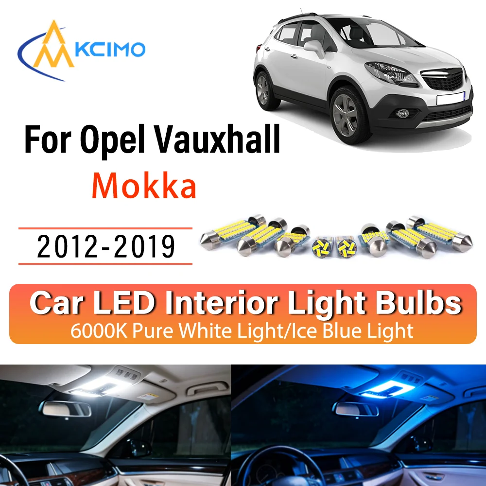 Long-Lasting Glow LED Interior Kit for Opel Vauxhall Mokka 2012-2019 Dome/Map/Trunk Light Upgrade Car LED Lamps
Long-Lasting Glow LED Interior Kit for Opel Vauxhall Mokka 2012-2019 Dome/Map/Trunk Light Upgrade Car LED Lamps