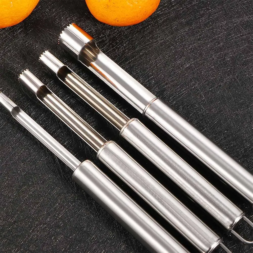 4Pcs/Set Multi-Function Pear Jujube Stainless Steel Tools Kitchen Gadgets Fruit Core Seed Remover Vegetable Tools Core Remover
4Pcs/Set Multi-Function Pear Jujube Stainless Steel Tools Kitchen Gadgets Fruit Core Seed Remover Vegetable Tools Core Remover