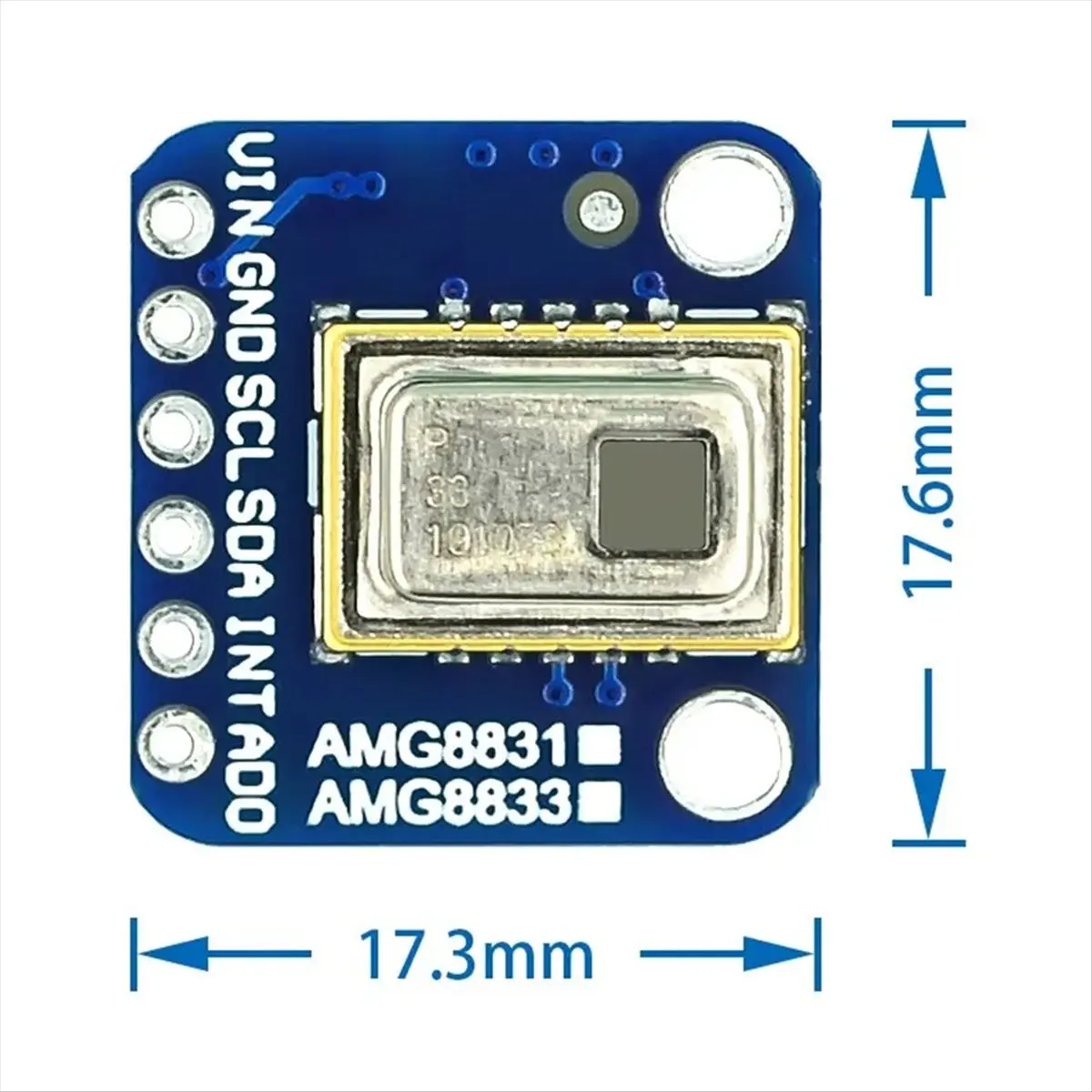 A49T AMG8833 IR 8x8 Thermal Imager Array Temperature Sensor Module 8x8 Infrared Camera Sensor
A49T AMG8833 IR 8x8 Thermal Imager Array Temperature Sensor Module 8x8 Infrared Camera Sensor