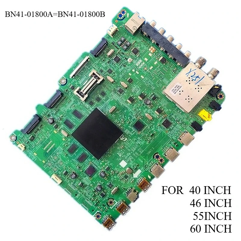 Motherboard BN41-01800A BN41-01800B for Samsung TV main board UE40ES7000 UE46ES7000 ES8000 UE55ES7000 ES8000 UE60ES8000
Motherboard BN41-01800A BN41-01800B for Samsung TV main board UE40ES7000 UE46ES7000 ES8000 UE55ES7000 ES8000 UE60ES8000