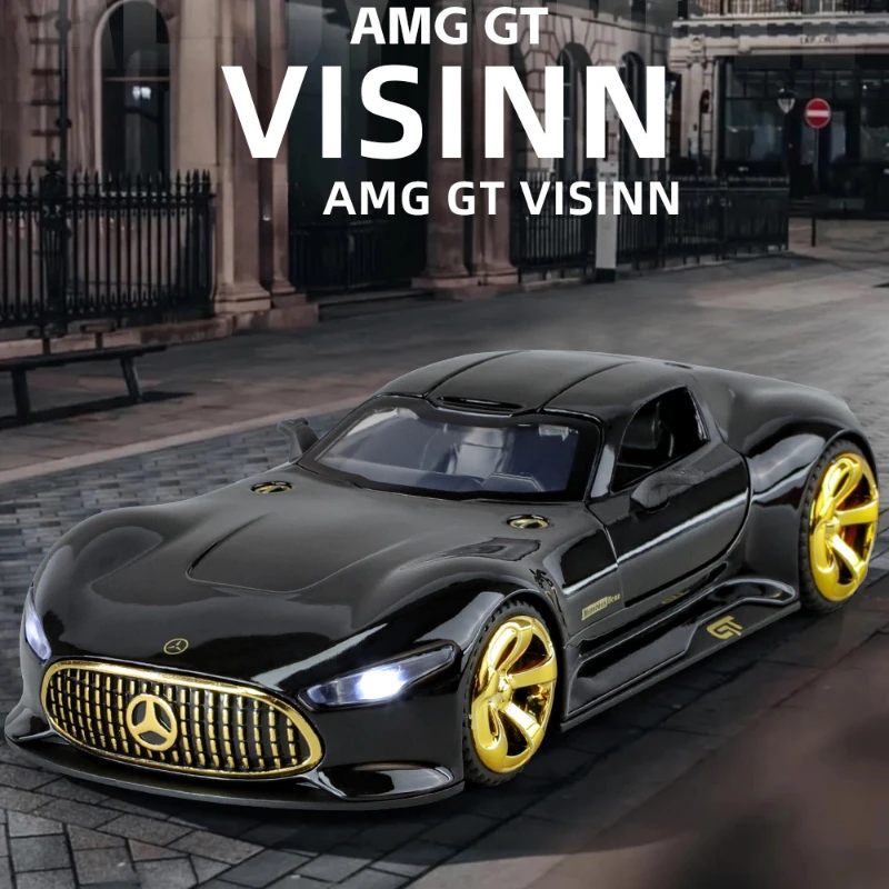 Benz Alloy Children Boy Toy Super Car Model Diecast 1:32 AMG Birthday Gift Simulation Miniature GT Vision Vehicle Voiture
Benz Alloy Children Boy Toy Super Car Model Diecast 1:32 AMG Birthday Gift Simulation Miniature GT Vision Vehicle Voiture