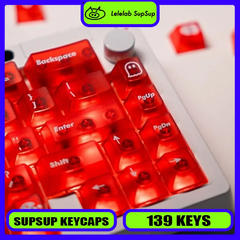 Lelelab SupSup красный ABS прозрачный колпачок для механической клавиатуры 139 колпачков для клавиш Melgeek Made68 Pro Wob Rainy75 Man
Lelelab SupSup красный ABS прозрачный колпачок для механической клавиатуры 139 колпачков для клавиш Melgeek Made68 Pro Wob Rainy75 Man
