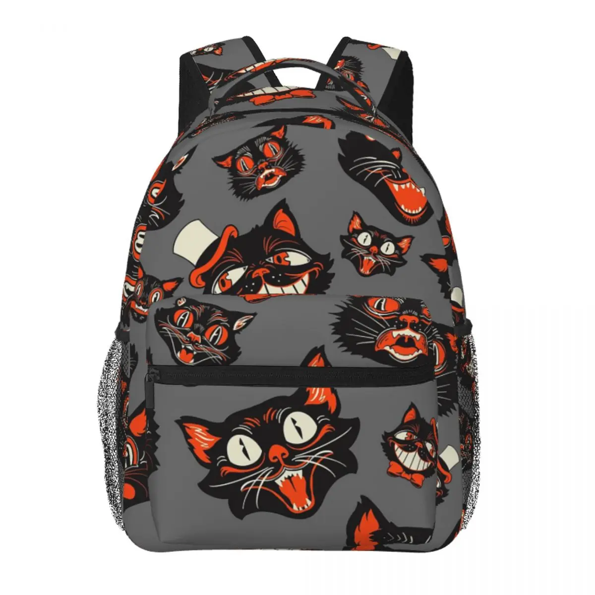 CTKR Studio Retro Vintage Halloween Black Cat Faces Backpack Student BookBag Kids School Bag Computer Shoulder Bags Boys Girls
CTKR Studio Retro Vintage Halloween Black Cat Faces Backpack Student BookBag Kids School Bag Computer Shoulder Bags Boys Girls