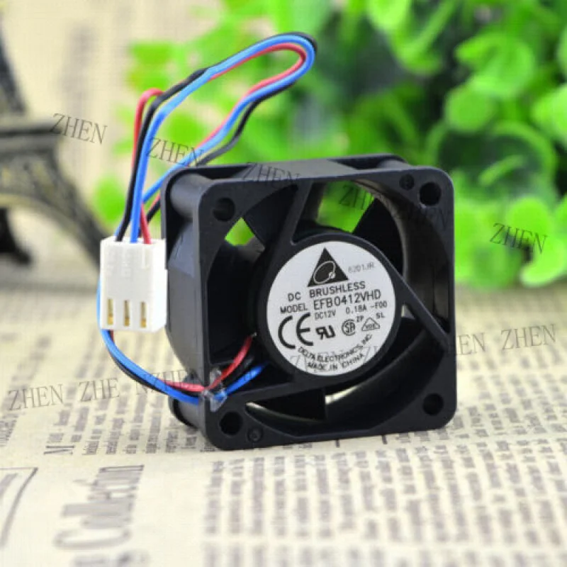 Y 1pcs FOR Delta 4cm server fan 3-wire 40*40*20mm 4cm 12V 0.18A EFB0412VHD cooling fan
Y 1pcs FOR Delta 4cm server fan 3-wire 40*40*20mm 4cm 12V 0.18A EFB0412VHD cooling fan