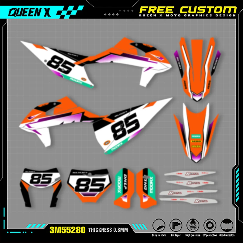 QUEEN X MOTO For KTM SX SXF 2019 2020 2021 2022 EXC XCW 2020 2021 2022 2023 Custom Motorcycle Graphics Decal Stickers Kits
QUEEN X MOTO For KTM SX SXF 2019 2020 2021 2022 EXC XCW 2020 2021 2022 2023 Custom Motorcycle Graphics Decal Stickers Kits
