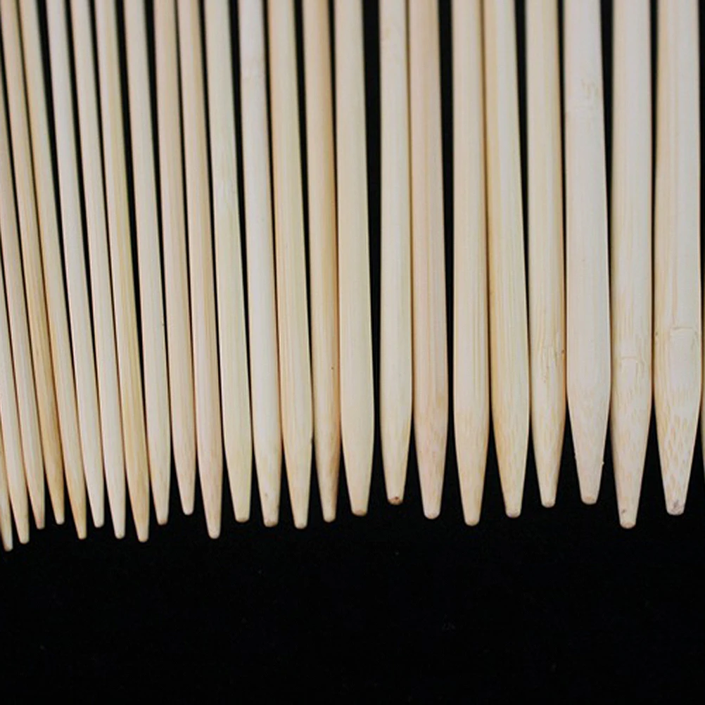 36 pcs Bamboo Knitting Needles H made Sewing Straight Kit Single Pointed Circle Accessories Lightweight Sturdy Odorless
36 pcs Bamboo Knitting Needles H made Sewing Straight Kit Single Pointed Circle Accessories Lightweight Sturdy Odorless