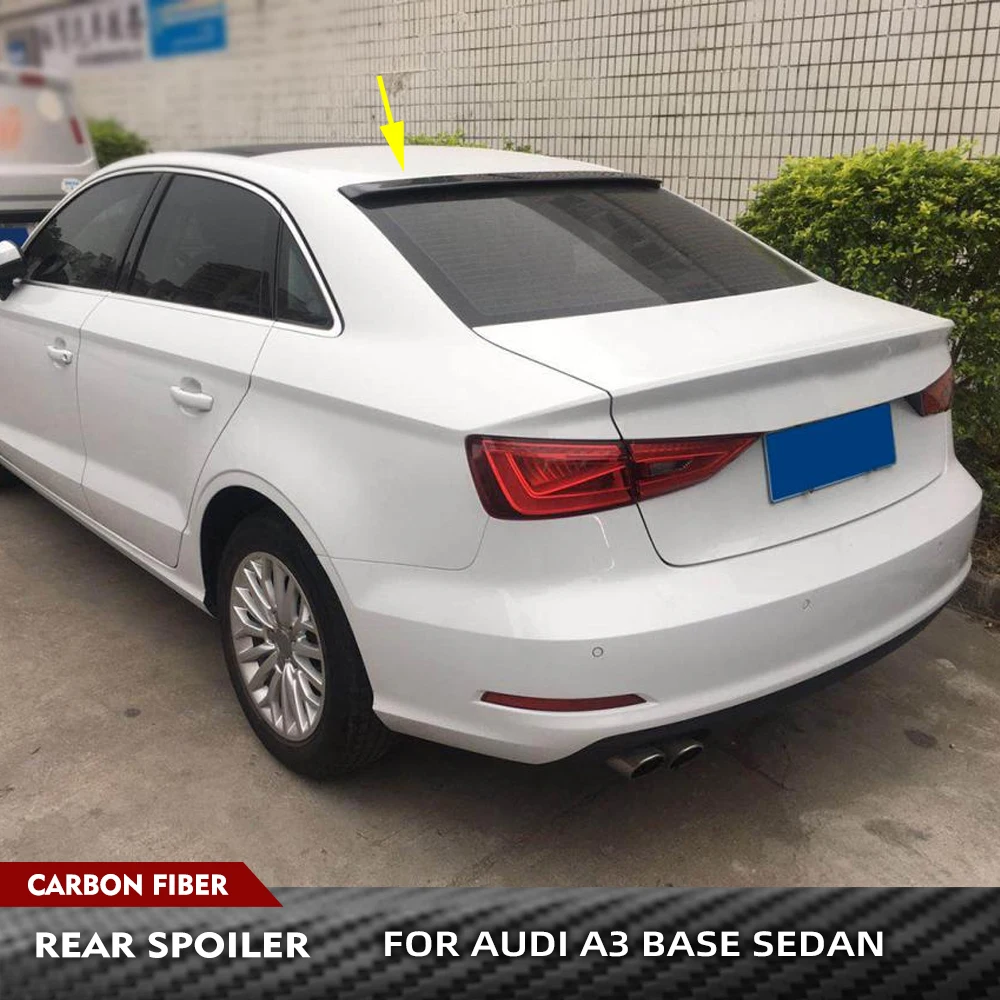 Car Rear Roof Racing Spoiler Boot Window Extension Lip Wing For Audi A3 Base Sedan 2014 -2019 Carbon Fiber Rear Roof Body Kits
Car Rear Roof Racing Spoiler Boot Window Extension Lip Wing For Audi A3 Base Sedan 2014 -2019 Carbon Fiber Rear Roof Body Kits
