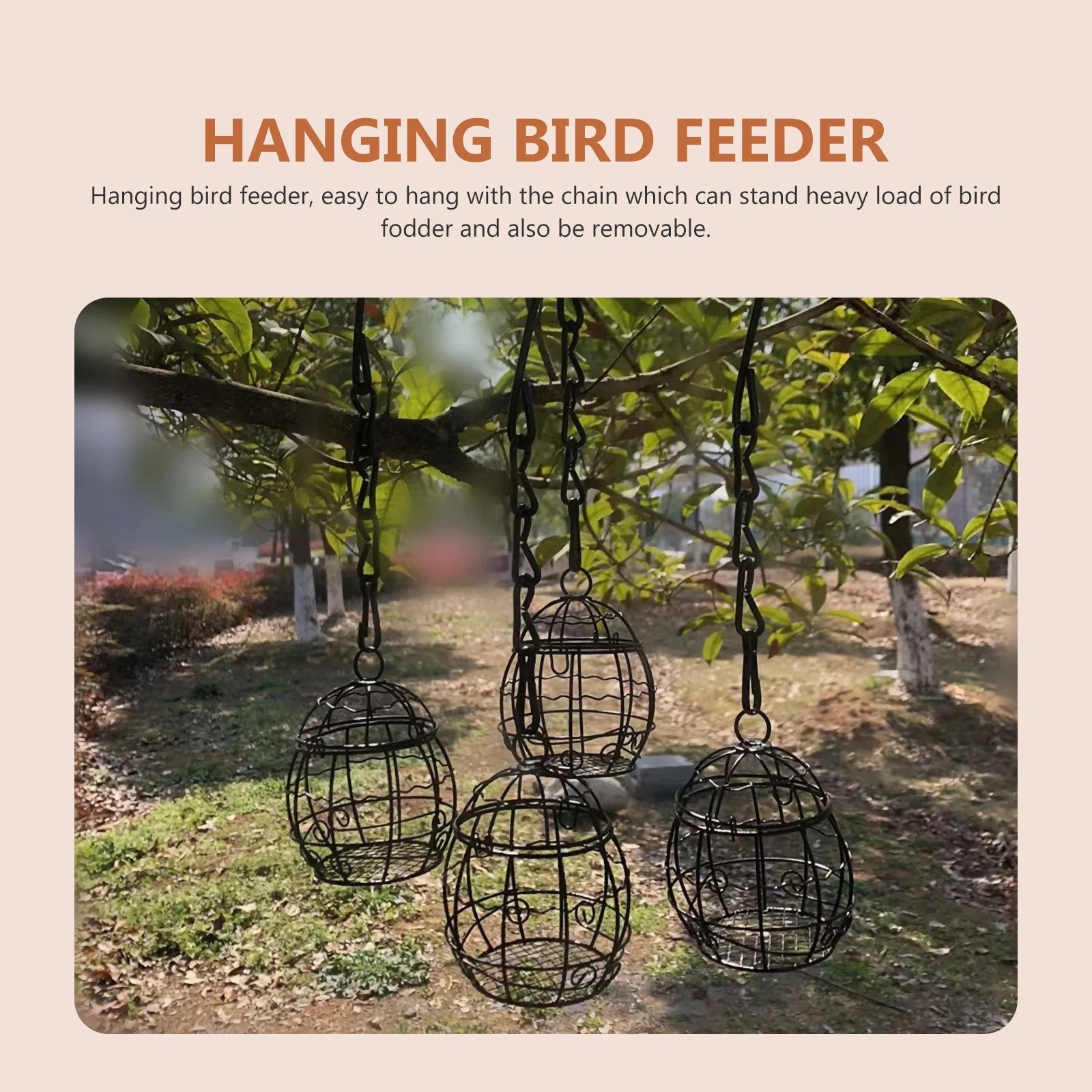 2 Pcs Bird Cage Feeder Durable Hanging Feeders Outdoor Toys Swing Food Infant Unique Garden Decor Fodder Container
2 Pcs Bird Cage Feeder Durable Hanging Feeders Outdoor Toys Swing Food Infant Unique Garden Decor Fodder Container