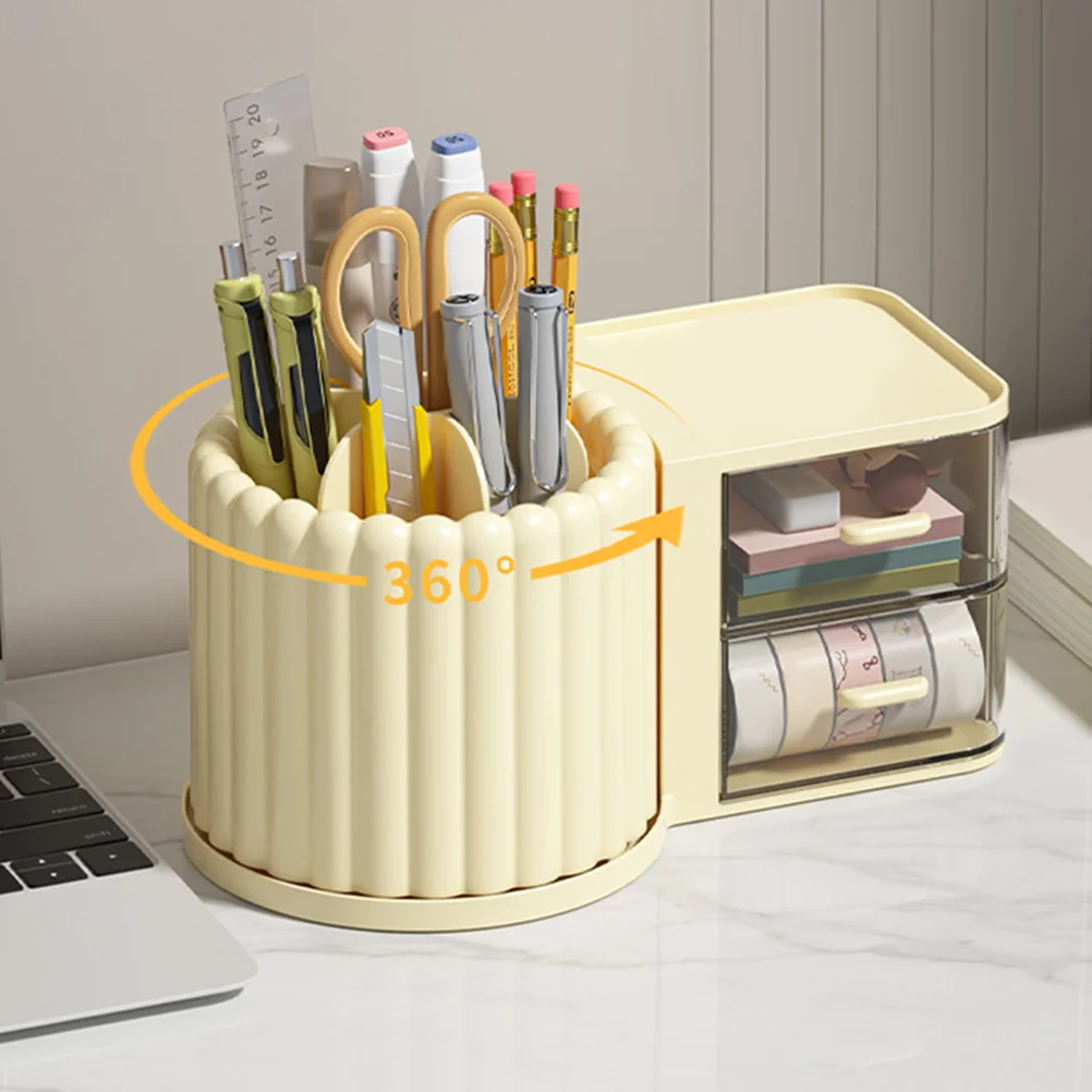 Rotating Pen Holder Tabletop Organizer Makeup for Drawer Desk Supply Nice Shelf Skin Care Brush
Rotating Pen Holder Tabletop Organizer Makeup for Drawer Desk Supply Nice Shelf Skin Care Brush