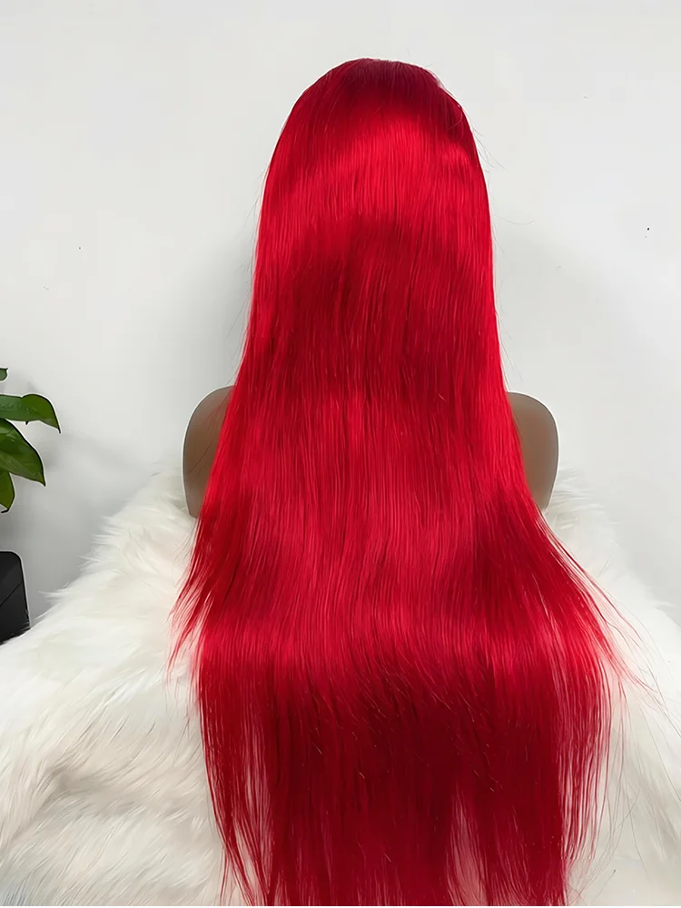200% Density Full Ends Straight 13X4 HD Lace Front Wigs Human Hair 44 Inch Straight Red Glueless Wigs Human Hair Pre Plucked
200% Density Full Ends Straight 13X4 HD Lace Front Wigs Human Hair 44 Inch Straight Red Glueless Wigs Human Hair Pre Plucked