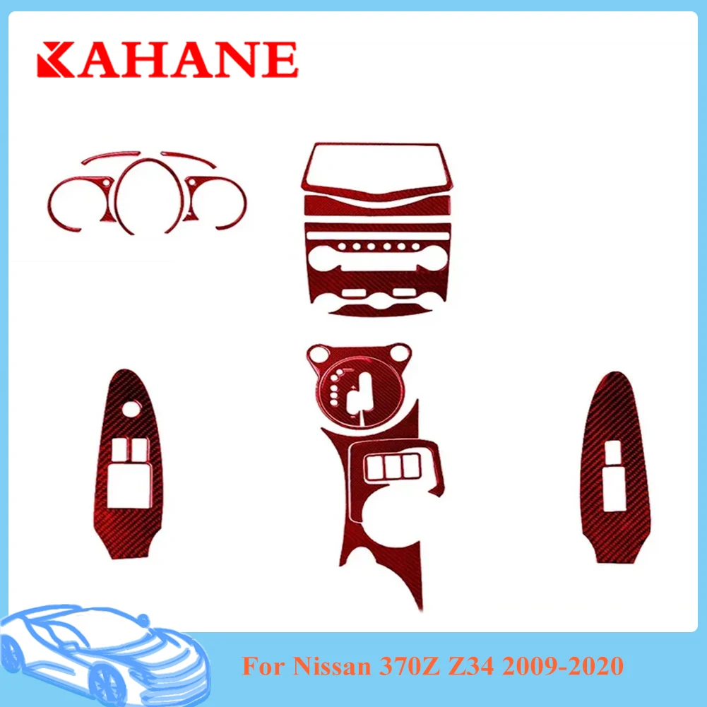 Red Car Stickers Carbon Fiber Cover Trim Interior Various Parts Decorative Accessories For Nissan 370Z Z34 2009-2020
Red Car Stickers Carbon Fiber Cover Trim Interior Various Parts Decorative Accessories For Nissan 370Z Z34 2009-2020