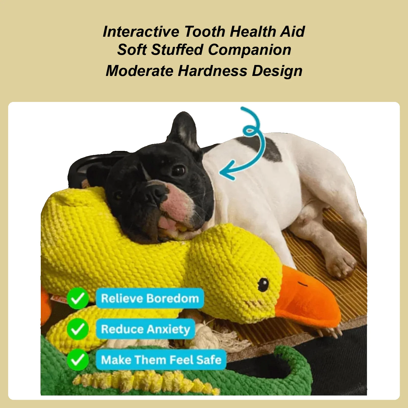Dog toy plush companion sleeping duck bite resistant teeth to relieve boredom of little yellow duck pet interactive pet supplies
Dog toy plush companion sleeping duck bite resistant teeth to relieve boredom of little yellow duck pet interactive pet supplies