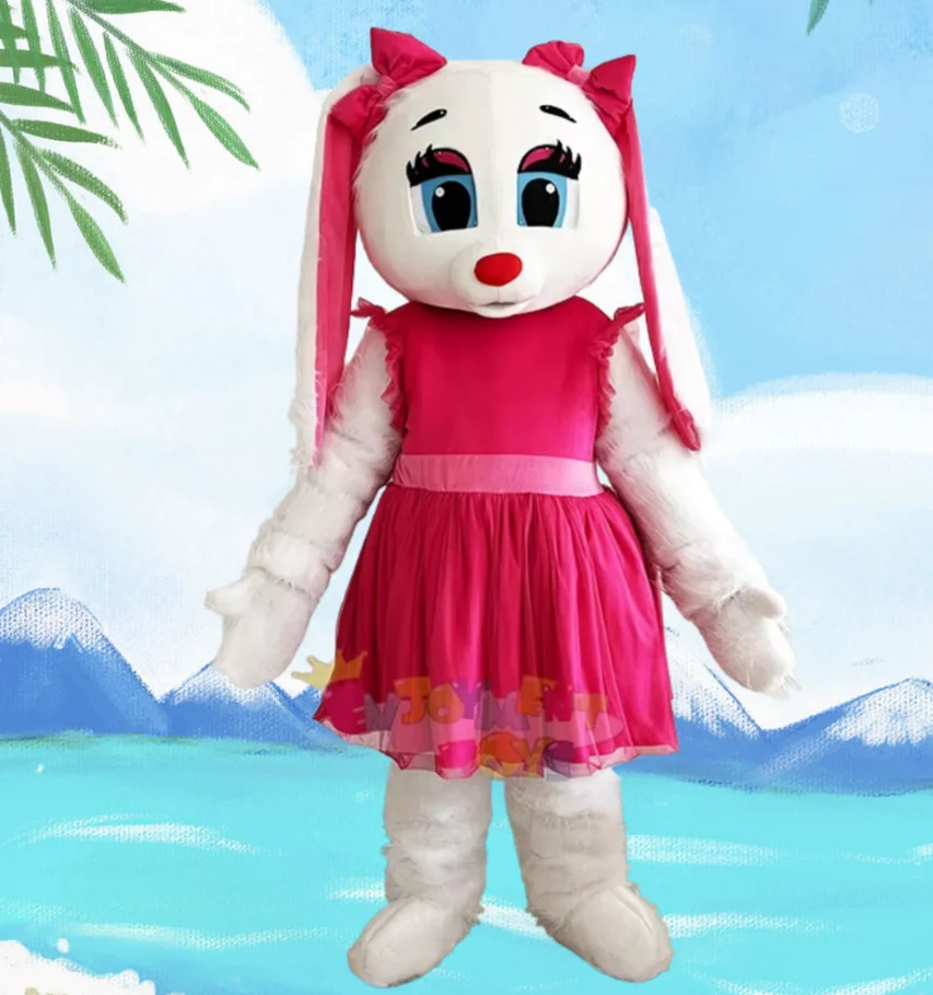 Plush cute Easter Bunny Mascot Costume Cartoon Rabbit Cosplay Party Animal Fancy Suits for Halloween Christmas Party Events
Plush cute Easter Bunny Mascot Costume Cartoon Rabbit Cosplay Party Animal Fancy Suits for Halloween Christmas Party Events