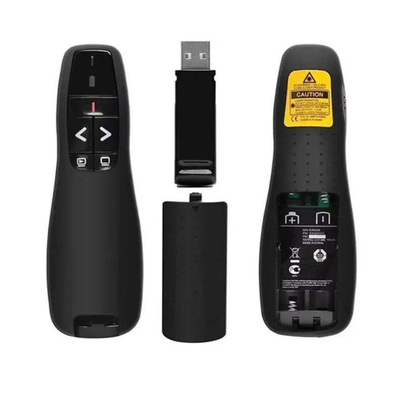 R400 2.4GHz Wireless PPT PowerPoint Presenter Page Up and Down Remote Control Red Laser Pointer Pen For Office teacher
R400 2.4GHz Wireless PPT PowerPoint Presenter Page Up and Down Remote Control Red Laser Pointer Pen For Office teacher
