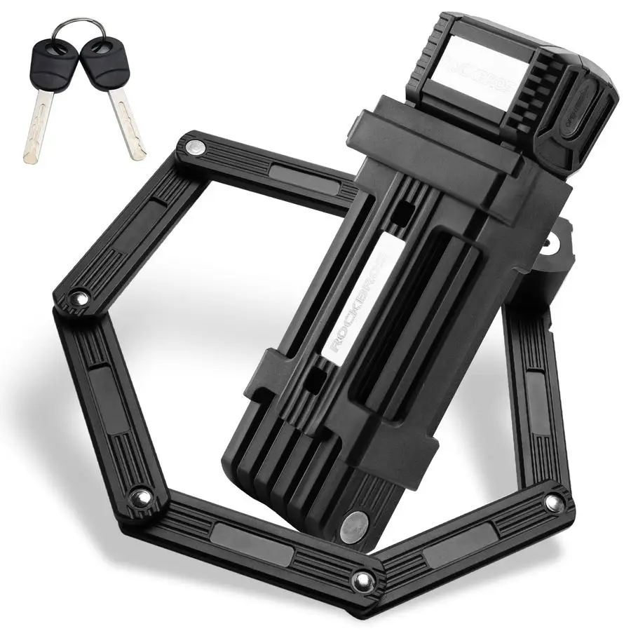 Складной велосипедный замок, сверхмощный портативный замок с ключом 3,3 фунта с противоугонной легированной сталью, водонепроницаемый усилитель, нержавеющий для велосипеда, E
Складной велосипедный замок, сверхмощный портативный замок с ключом 3,3 фунта с противоугонной легированной сталью, водонепроницаемый усилитель, нержавеющий для велосипеда, E