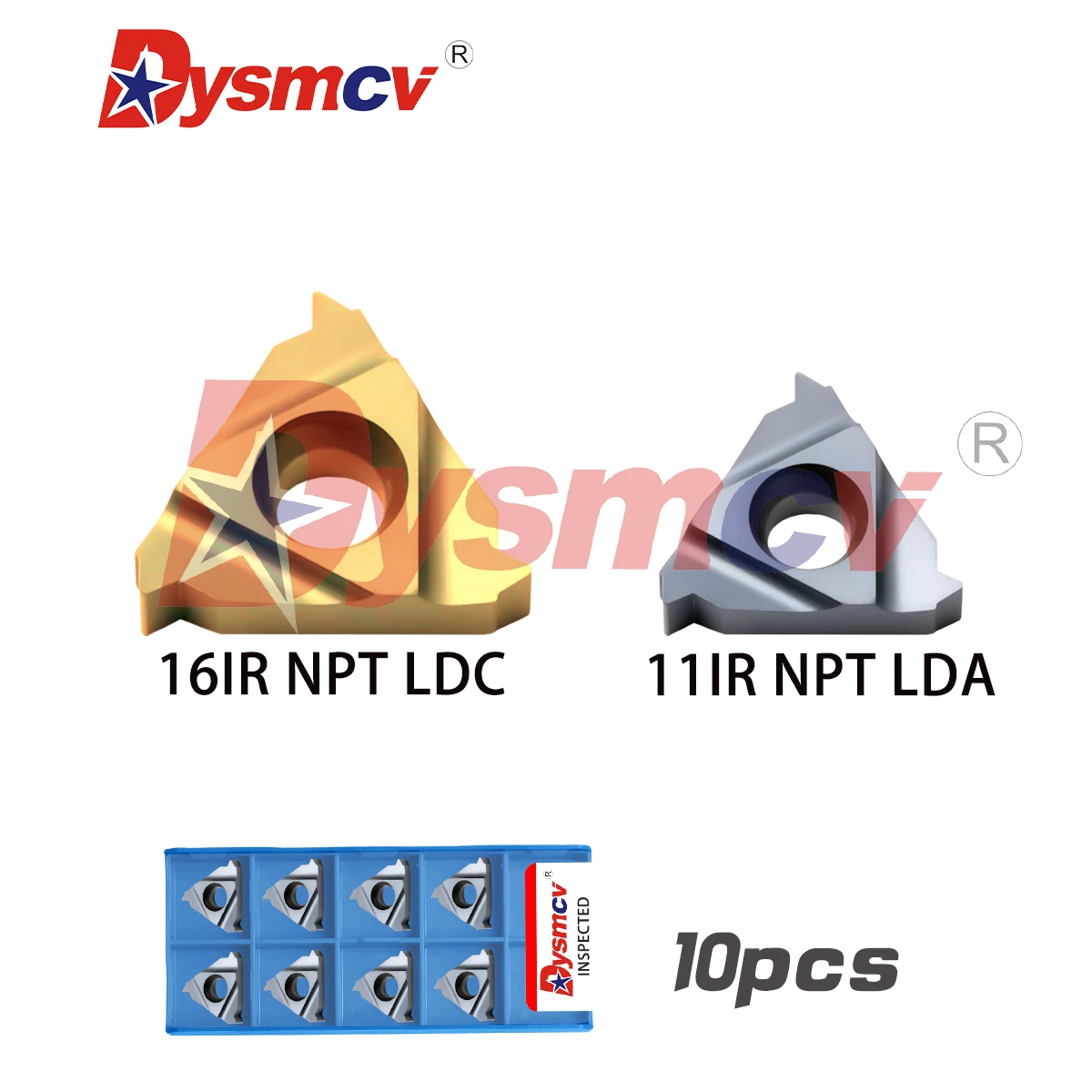 CNC Internal And External Thread Cutting Blades 11IR/16ER/16IR 8/14/18 NPT LDA LDC Stainless Steel Parts Threading Inserts Grain
CNC Internal And External Thread Cutting Blades 11IR/16ER/16IR 8/14/18 NPT LDA LDC Stainless Steel Parts Threading Inserts Grain
