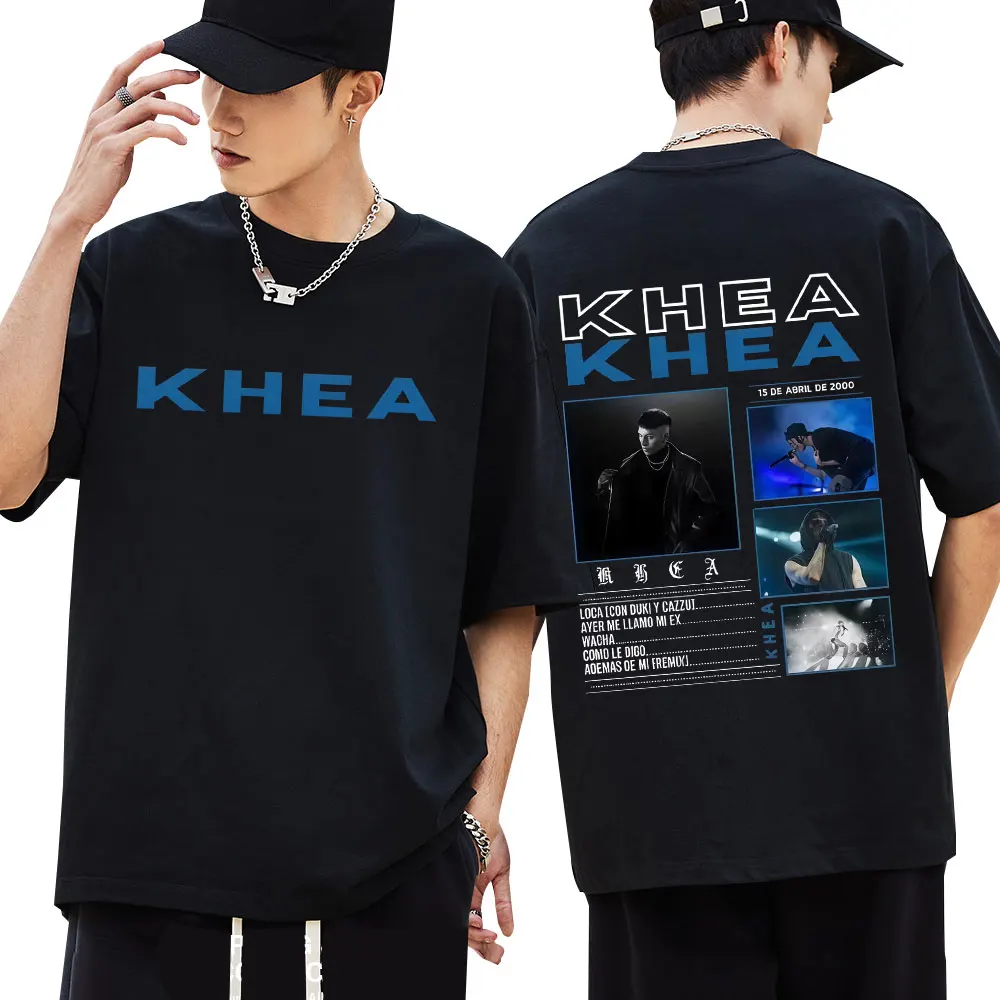 Рэпер Khea Trapicheo Album Tour 2025 Harajuku футболка с принтом мужские поп-хип-хоп панк футболки летняя футболка большого размера уличная одежда
Рэпер Khea Trapicheo Album Tour 2025 Harajuku футболка с принтом мужские поп-хип-хоп панк футболки летняя футболка большого размера уличная одежда