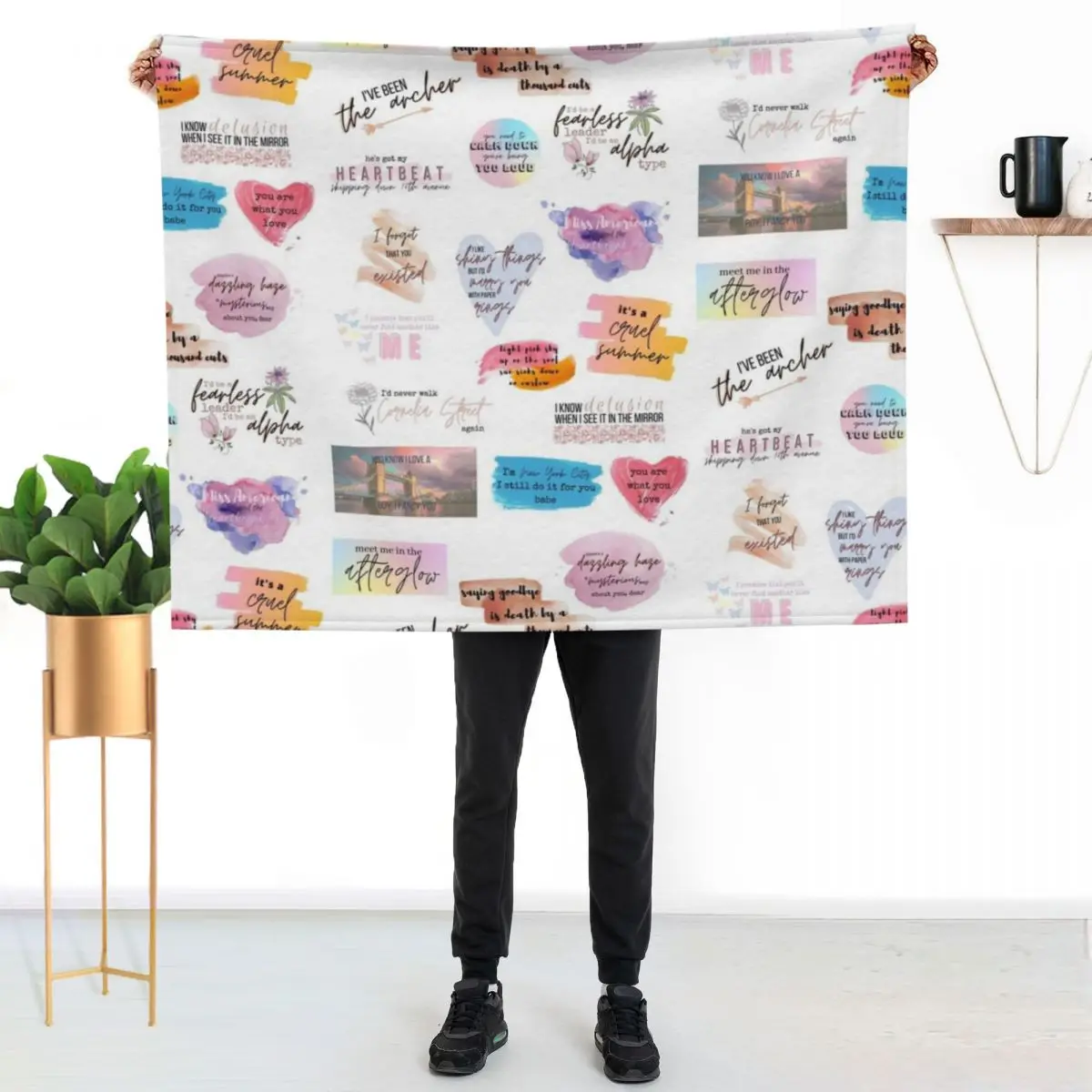 Lover collage Throw Blanket Warm Napping Blanket for Office Couch Bed
Lover collage Throw Blanket Warm Napping Blanket for Office Couch Bed