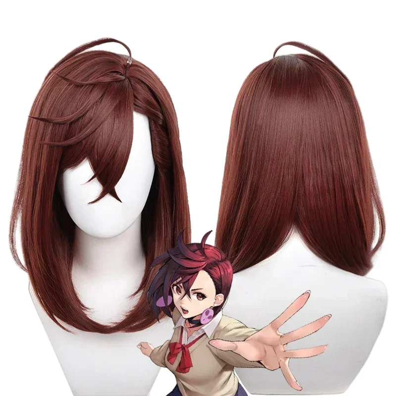 New 2025 Anime Dandadan Momo Ayase モモ Cosplay Wig Girls Red Brown Short Hair Heat Resistant Synthetic Wigs Halloween Prop
New 2025 Anime Dandadan Momo Ayase モモ Cosplay Wig Girls Red Brown Short Hair Heat Resistant Synthetic Wigs Halloween Prop