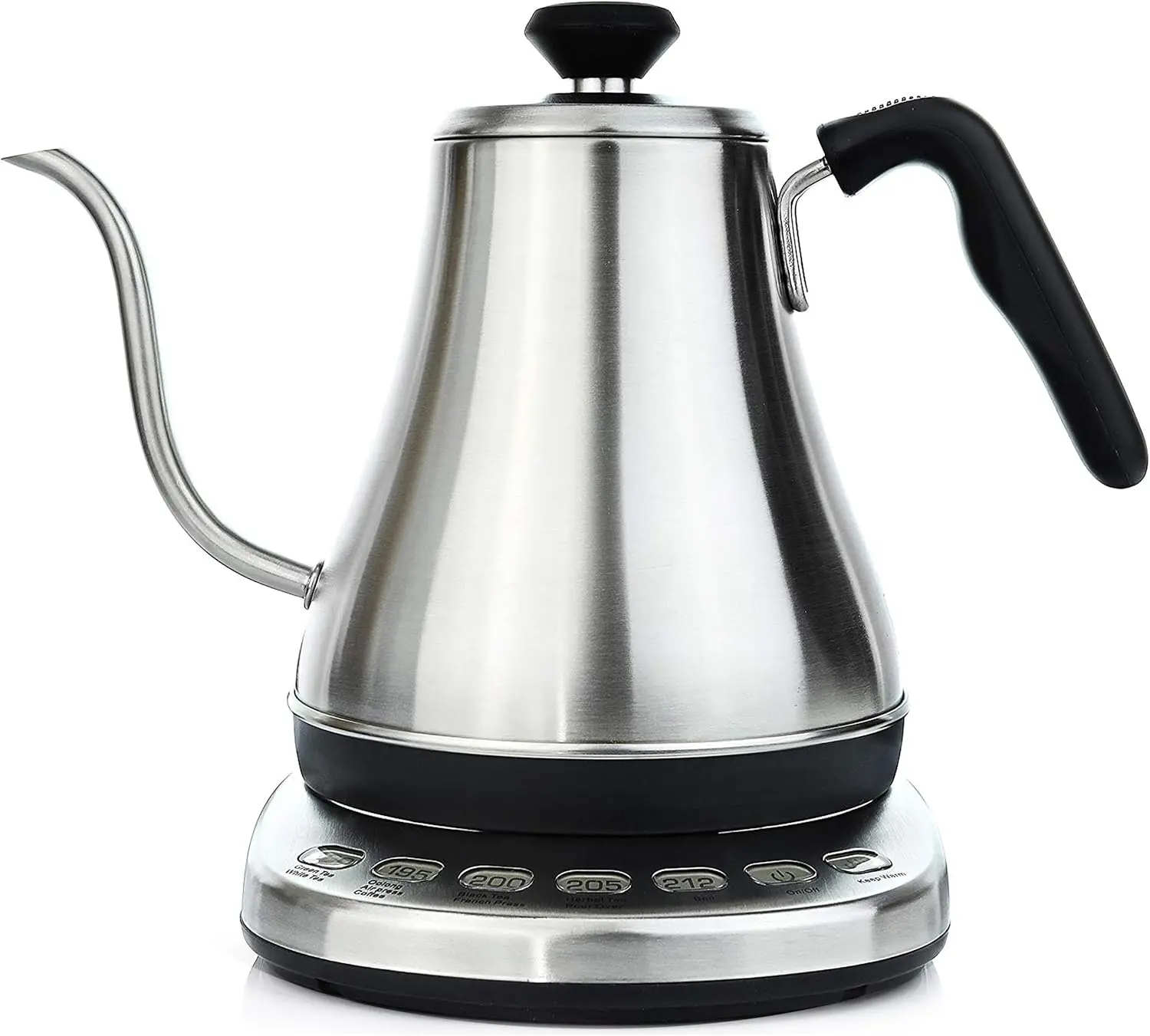 0.8L Stainless Steel Electric Kettle with Temperature Control for Tea & Coffee, Keep Warm Feature
0.8L Stainless Steel Electric Kettle with Temperature Control for Tea & Coffee, Keep Warm Feature