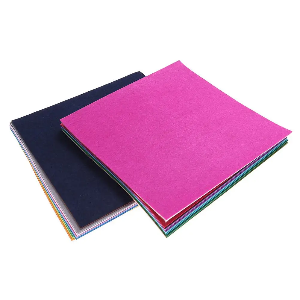 40 Pcs Nonwoven Fabric Sheets Colorful Craft Reusable Kids DIY Sewing Projects Fold Glue Paint Premium Material
40 Pcs Nonwoven Fabric Sheets Colorful Craft Reusable Kids DIY Sewing Projects Fold Glue Paint Premium Material