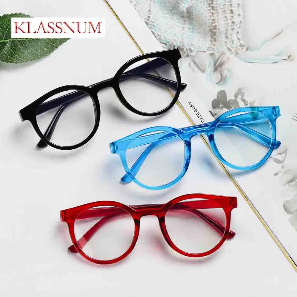 KLASSNUM Kids Round Glasses Boys Girls Ultra Light Frame Anti-blue Light Glasses Protection Computer Online Classes Children 
KLASSNUM Kids Round Glasses Boys Girls Ultra Light Frame Anti-blue Light Glasses Protection Computer Online Classes Children