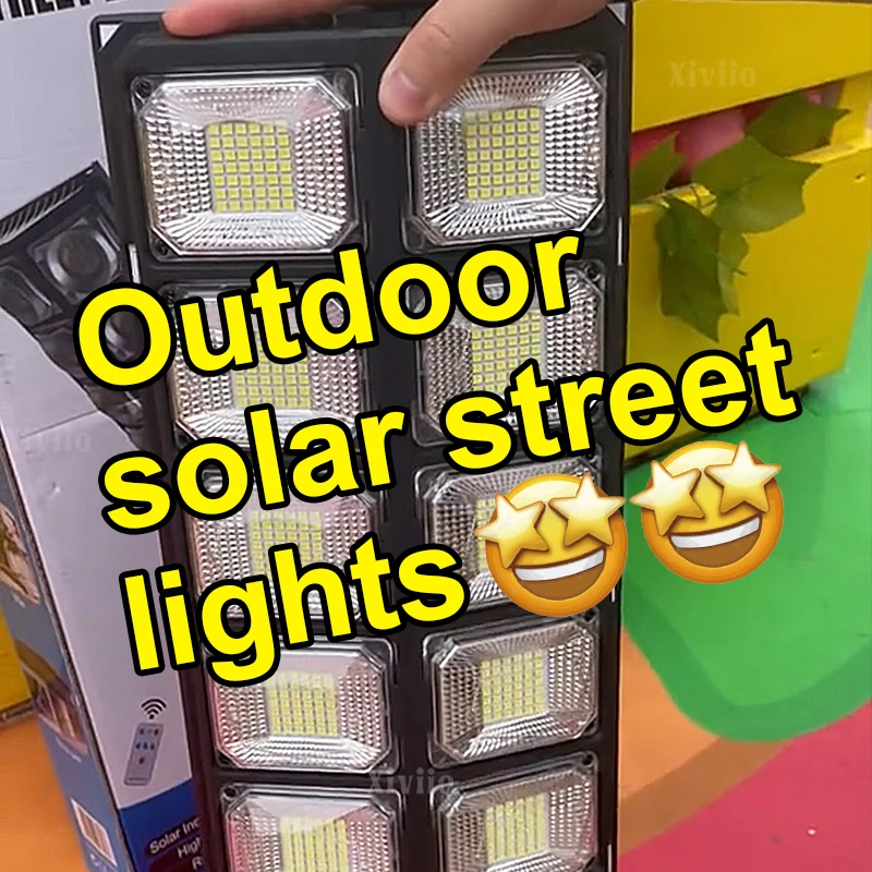 Outdoor Solar Street Light 3 mode with Sensor Remote Control Sunlight Floodlight Waterproof External Solar Lamp for Wall Garden
Outdoor Solar Street Light 3 mode with Sensor Remote Control Sunlight Floodlight Waterproof External Solar Lamp for Wall Garden