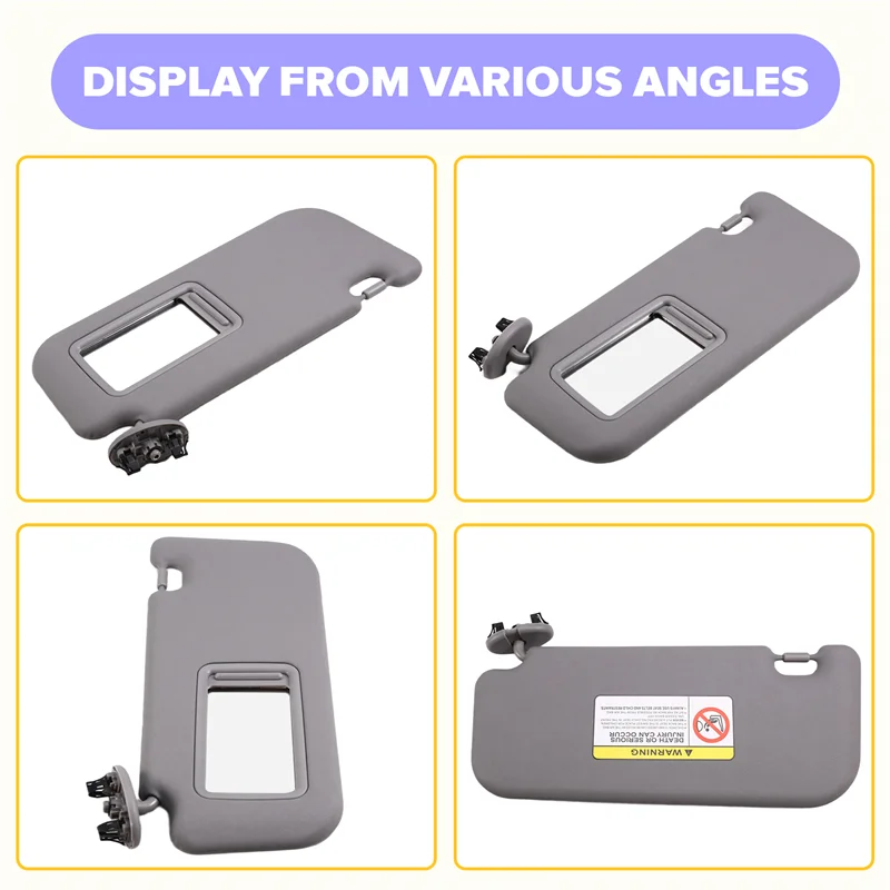 G9-74320-52810 74310-52810 Car Sunshield Sunvisor Interior Sun Visor For Toyota Yaris 2008-2013 
G9-74320-52810 74310-52810 Car Sunshield Sunvisor Interior Sun Visor For Toyota Yaris 2008-2013
