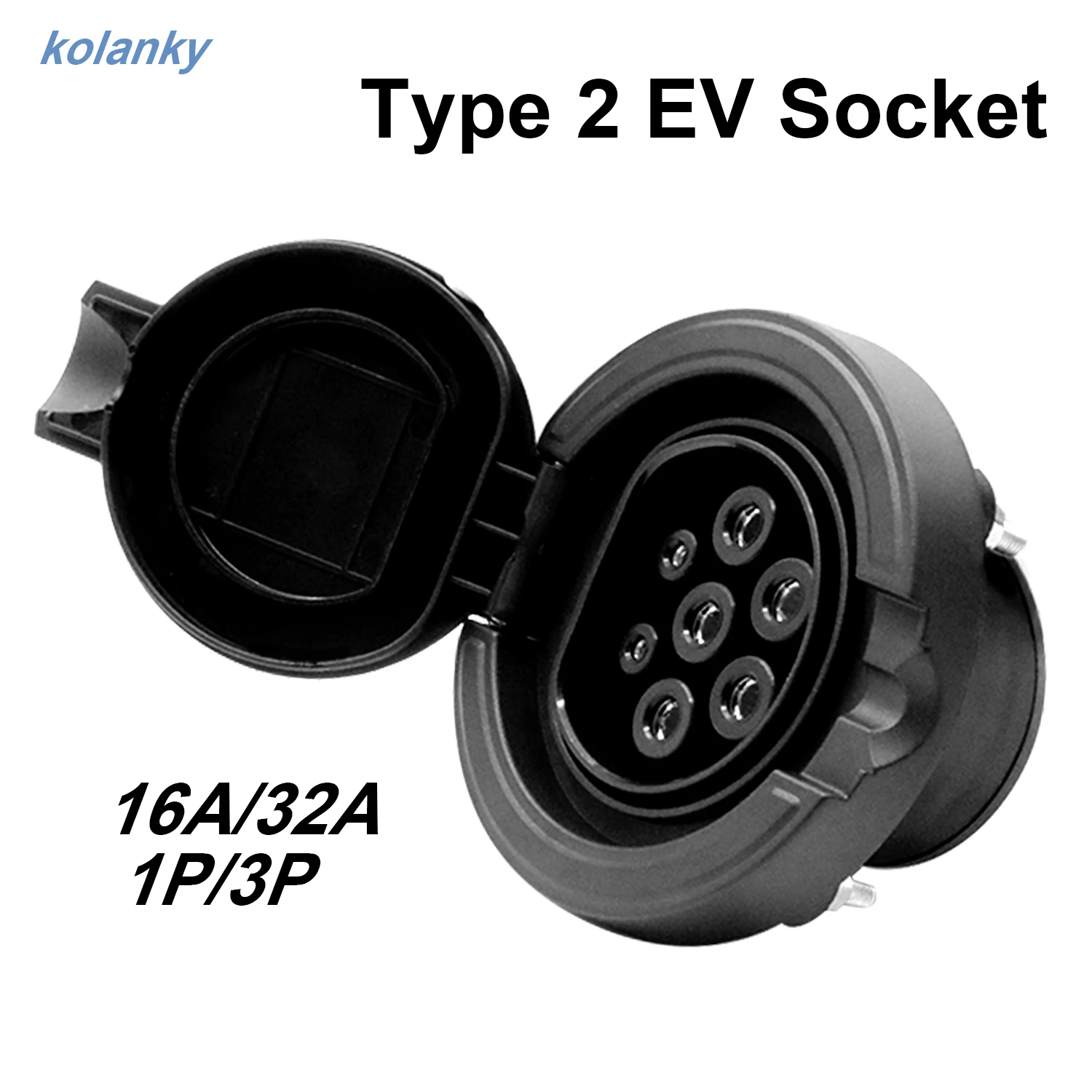 EV Charger Socket installed in Type 2 IEC 62196-2 EV Charging station 32A Three Phase 22kw Male Socket
EV Charger Socket installed in Type 2 IEC 62196-2 EV Charging station 32A Three Phase 22kw Male Socket