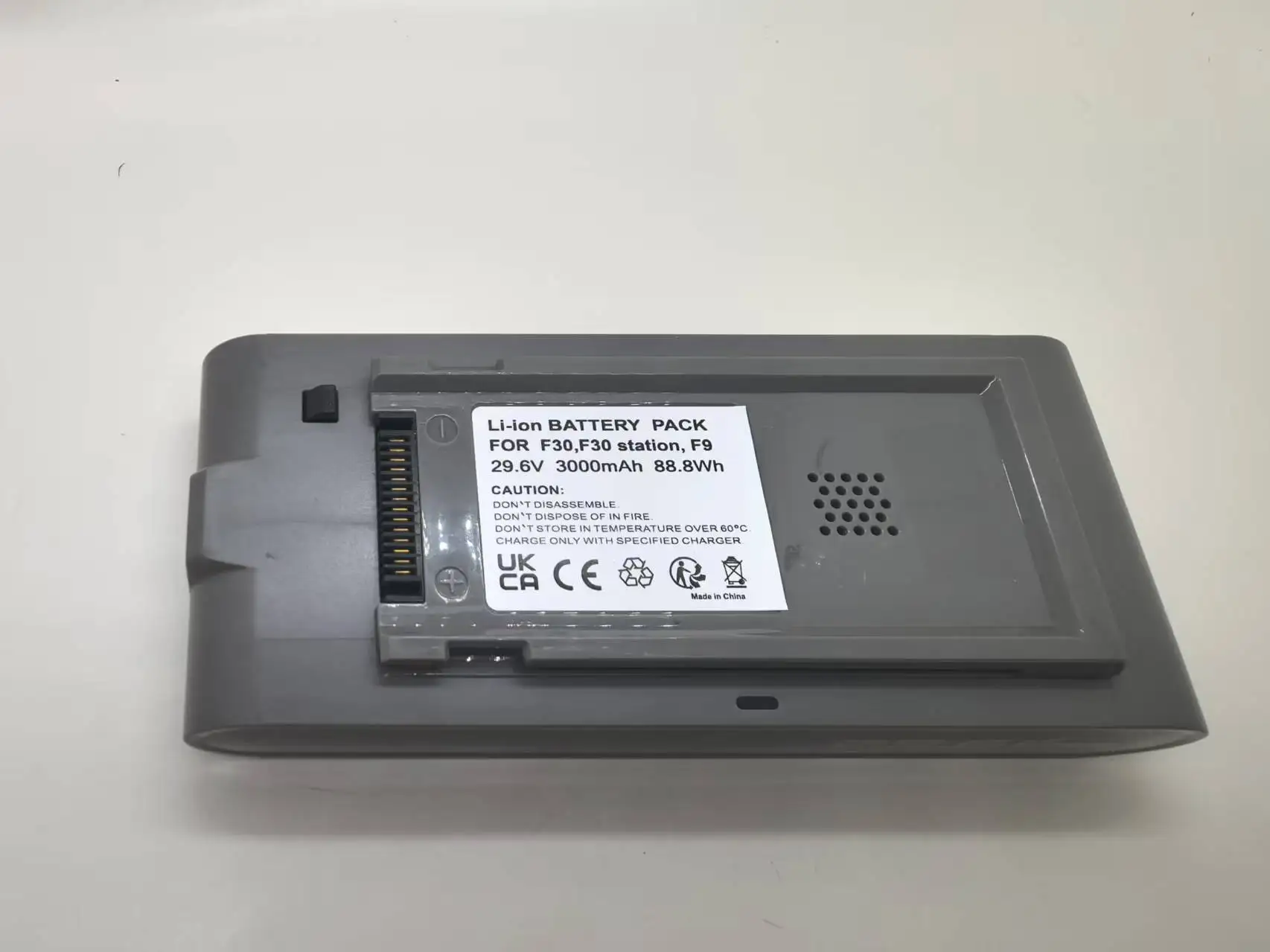 replament battery for midea F30 station F9 F30 and oters 29.6V Ships within 2 days,delivery in 10–25 days
replament battery for midea F30 station F9 F30 and oters 29.6V Ships within 2 days,delivery in 10–25 days