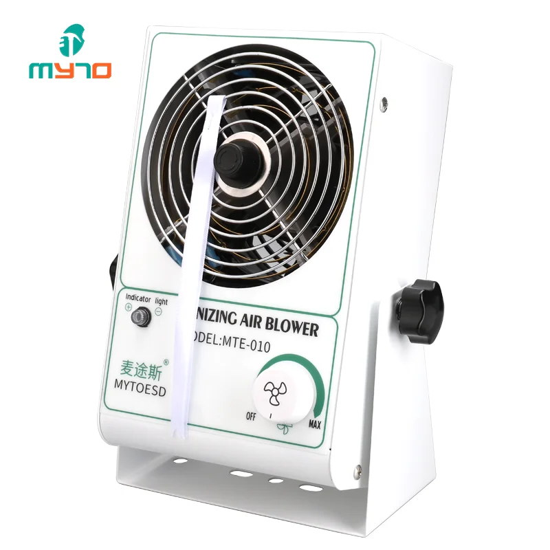 Myto High Quality Static Eliminator MTE-010 Benchtop Anti-static Ion Ionizer Air Fan
Myto High Quality Static Eliminator MTE-010 Benchtop Anti-static Ion Ionizer Air Fan
