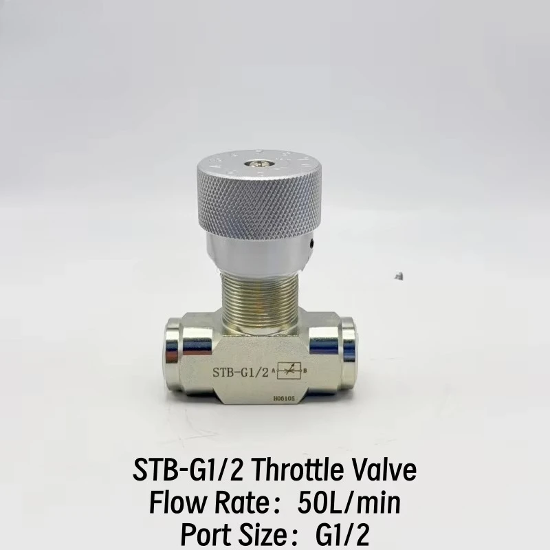 STB-G1/2 Hydraulic Flow Control Valve 35Mpa Pressure 50L/min
STB-G1/2 Hydraulic Flow Control Valve 35Mpa Pressure 50L/min